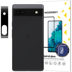 9H rūdīts stikls kamerai Google Pixel 6a Full Camera Glass