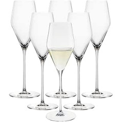 Spiegelau & Nachtmann, Set of 6 Crystal Champagne Glasses 250ml Definition 1350129