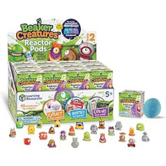 Learning Resources Set of 24 Reactor Capsules - Beaker Creatures (Series 2), Medium