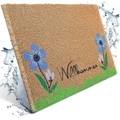 Premium Coconut Doormat (Maximum Robust & Weatherproof) – Coconut Mat Outdoor Weatherproof is a real eye-catcher. Door Mat for Outdoors