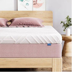 Nixnap Gel Topper 140 x 200 cm, 7 cm Height Gel Memory Foam Mattress Topper, H2 & H3 Oeko-Tex® Certified Mattress Topper for Box Spring Bed, Sofa Bed, Caravan, Breathable & Washable Cover
