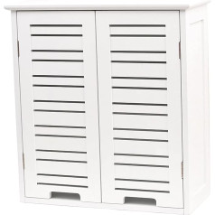 Tendance Maison Miami 2 Door Wooden Storage Unit White