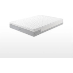 Zinus Ultra Cool Gel Foam Mattress, White, 140 x 190 cm