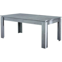 Demeyere 230343 Tisch, Melamin, champagne eiche, 170 x 90 x 77 cm