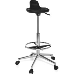 Hjh Office Top Work 03 665160 Office Chair Black