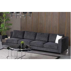 Jv Möbel Big Sofa 320 cm Four-Seater Couch Cushion Furniture XXL Sofas Couchen Living Room