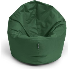 Bubibag 2-in-1 Beanbag Chair with Filling, Size L - XXL - Can be Used as a Teardrop-Shaped Seat or Floor Cushion - Chair / Armchair / Beanbag Chair