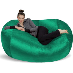 Sofa Sack - Bean Bags AMZBB-6LG-CS21 6ft Large Bean Bag - Aqua Marine