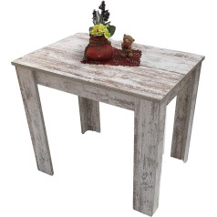 Möbel Sd Dining Room Table Kitchen Table Canyon White Pine 86 x 60 cm