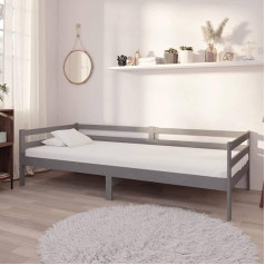 Zeyuan Sofa Bed 2 Seater with 2 Cushions, Couch for Living Room, for Flats, Couch with Sleep Function, Lounge Sofa, Couch, Relaxing Sofa, Sofas & Couches, Light Grey Fabric