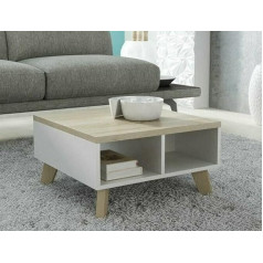 Dbhfgjmn Eingangsbereich Konsolentisch Sofatische Couchtisch 60 Wohnzimmer Design Füße und Henkel aus Holz Kollektion Modern