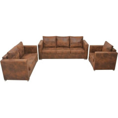 Whopbxgad Outdoor Patio Set,Outdoor Furniture Set,Queen Sleeper Sofa,Sofagarnitur 3-TLG. Künstliches Wildledercouch,honbay sectional Sofa,gnixuu sectional Sofa,Love sac Couch,