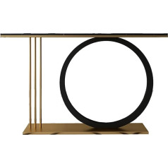 ‎Generic Schmaler Konsolentisch aus Schiefer, Wohnzimmerdekoration, Blumenständer, Trenntisch an der Wand, Schlafzimmer-Aufbewahrungsregal