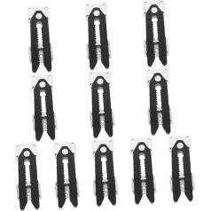 Veemoon 11 Pieces Sofa Connectors Sofa Arrangement Couch for Sofa Arrangement Snap Couch Reinforcement Plastic Hooks Corner Sofa Metal Press Studs Seams Plastic Fastening