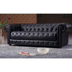 Jvmoebel Chesterfield Sofa Couch Cushion Designer 3 Seater Set Sofas New Three Seater
