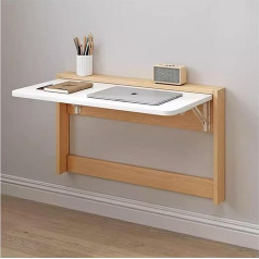 Generic Wandklapptisch 84 X 49cm Klapptisch Wandtisch Küchentisch Schreibtisch Kindertisch Laptoptisch aus Massivholz