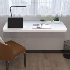 SLEEVE Klapptisch, Klappbare Werkbank zur Wandmontage, Drop-Leaf-Tisch, Esstisch, Schreibtisch, einfacher schwebender, klappbarer Laptop-Schreibtisch, Weiß