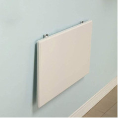 Karfri Wandmontierter Tisch, klappbar, Computer-Lerntisch, Arbeitstisch, doppelte Unterstützung, Beistelltisch, Küchenbock, Schreibtisch, wasserdicht, B-40 * 40 cm (B)