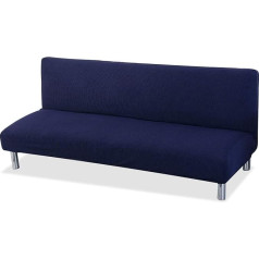 ‎Petcute PETCUTE Sofa Cover without Armrest Sofa Bed Cover Without Armrest Futon Cover Stretch Sofa Cover Without Armrest Sofa Throw Dark Blue