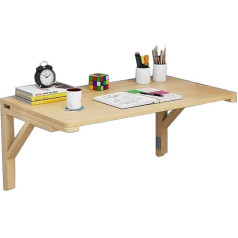 SLEEVE Klapptisch, Nordischer Computertisch, quadratischer Klapptisch, Wandtisch, zusammenklappbarer Holztisch, stabile, stabile Konstruktion, Drop-Leaf-Tische für kleine Räume