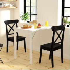 wandklapptisch klapptisch Wand wandtisch klappbar, Klapptisch Multifunktionaler Klapptisch zur Wandmontage, dekorativer klappbarer Klapptisch zur Wandmontage für Schlafzimmer, Esstisch, Schr