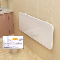 wandklapptisch klapptisch Wand wandtisch klappbar, Unsichtbarer Wandtisch aus Holz, schwebender Esstisch, klappbarer Computertisch, Werkbank, Arbeitstisch, für kleine Heimküchenbüros, 20 Grö