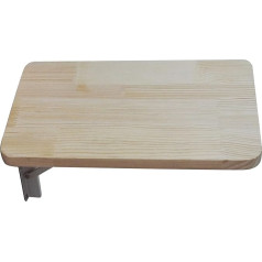 Capxxin Wandmontierter Klapptisch Küche Esstisch Home Office Arbeit Laptop Computer Schreibtisch, Hängendes herunterklappbares Bücherregal aus Holz, Lerntische, 50 cm 60 cm 70 cm 80 cm Needed