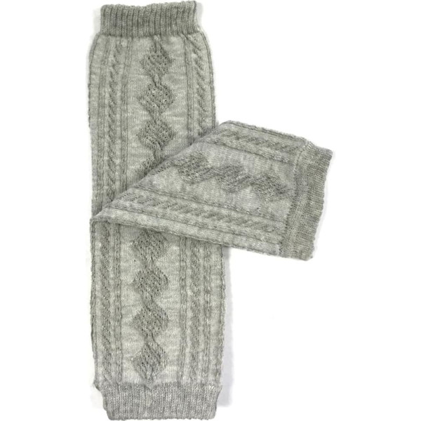 Wrapables Boys' Colourful Baby Leg Warmers, Argyle Grey, Einheitsgröße