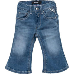 Replay Mädchen Jeans Power Stretch, Blau (Light Blue 010), 36 Monate