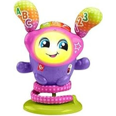 Fisher-Price Teaching Dance Star DJ Interactive Toy Poland Language Version with Lights, Music and Swings, HRD21