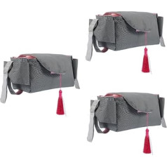 ibasenice 3st -windel-organizer-tasche Organisator Für Säuglingswindeln Wickeltasche Mit Tragegriff Handtaschen-organizer Windelorganisator Windelkorb Tragbar Hängende Tasche Stoff