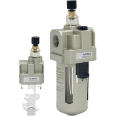 AL-Serie AL2000-02 AL3000-03 AL4000-04 AL4000-06 AL5000-06 AL5000-10 Lubricator pneumatische Komponenten Modell Durchflussmenge (Farbe: AL5000-10)