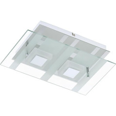 Briloner Leuchten LED Wandleuchte, 2 x 5 W, 400 lm, chrom 3568-028