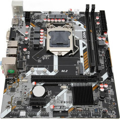 Vikye Intel LGA 1151 Motherboard, ATX Computer Motherboards for Desktop PC, Supports DDR4 Dual Channel PCIE 16X Gen 3.0 Slot NVME M.2 for Intel 6 7 8 9 Generation for Core I3, I5, I7