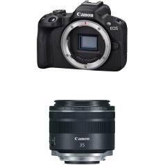 Canon EOS R50 System Camera + Canon RF 35 mm F1.8 Lens