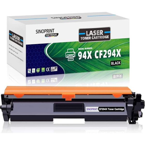 SINOPRINT CF294X Black Compatible Toner Cartridge for CF294X 94X CF294A 94A HP M118dw Toner with Chip for Laserjet Pro MFP M148dw M148fdw M149fdw M118dw M148 M149 M118