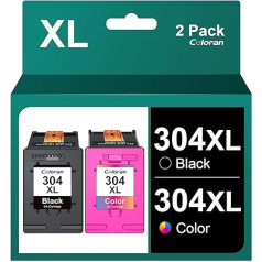 304XL Printer Cartridges Multipack Replacement for HP 304 Cartridges Black and Colour for HP Envy 5030 5010 5000 5032 5020 HP DeskJet 2600 2620 2630 2633 3750 3762 3700 3720 3720 3720 377 30 37 33 EU