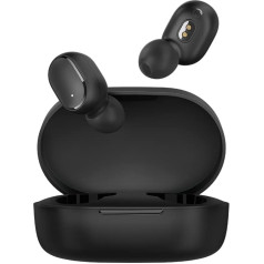 Xiaomi Redmi Buds Essential Bluetooth 5.2 In-Ear Headphones with Microphone, HD Sound Quality, 18 Hours Battery Life, IPX4, Mono/Stereo Mode, Game Mode, Clear Call Black