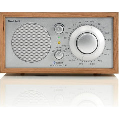 Tivoli Audio Model One BT (AM/FM Radio with Bluetooth – Cherry/Silver