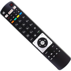 Original RC5118F Fernbedienung Ersatz für Hitachi Smart TV mit Netflix YouTube Freeview Play 43HB16J72U 43HB16T72U 43HGW69H 43HK15T74U 49HGW69H 24HB1J65UB 24HE11 510W 0HB16T72U 50HK15T74UA