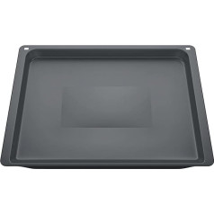 Siemens HZ631070 / universelles Backblech/ emailliert / 37,5 × 45,5 × 3 cm (L × B × H) / spülmaschinengeeignet / robust / kratzunempfindlich / anthrazit