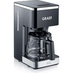 GRAEF FK 402 Filter Coffee Machine with Glass Jug Black