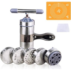 CHSEEO Pasta Maker, Fruit Press, Spaetzle Press, Potato Press for Fresh Pasta, Spaghetti, Tagliatelle, Fettuccine and Lasagne #3