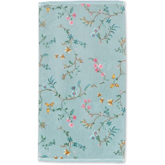 Pip Les Fleurs Hand Towel Blue Size 55 x 100 cm