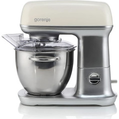 Gorenje MMC 1000 RL Food Processor 7 Speed Settings / Bowl 4.5 Litres / 1000 W Motor Power / 3D Mixing / SuperSilent / EasyClean / Overheating Protection / Speed Control / Champagne