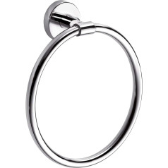 INDA Gealuna A10160CR Towel Rail Chrome-Plated Brass 6 x 18 x 20 cm