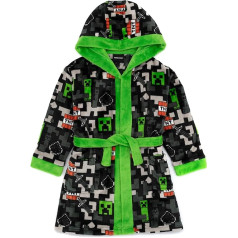 Minecraft Dressing Dress Kids Girls Boys Creeper TNT Game PJS Bathrobe