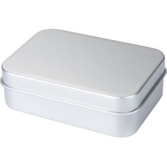 2 Pack Aluminum Soap Box Travel Soap Box with Removable Drainer Elegant and Durable Design Ideal for All Kinds of Solid Soaps Compact Metal Tin for Storage and