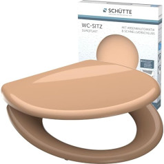 SCHÜTTE Soft Close and Quick Release Toilet Seat, 82305