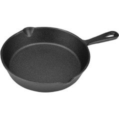 6.2 inch 7.8 inch Cast Iron Skillet Frying Pan Vintage Aluminium Cast Iron Skillet Cast Iron Frying Pan Burnt Non-Stick for Grill Pan, Frying, Steak Pan (16 cm)